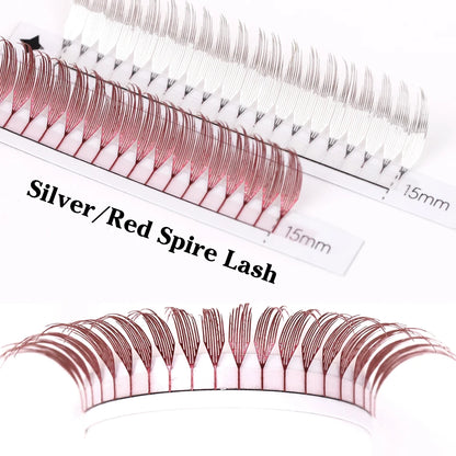 New Fashion Shiny Comic Spire Eyelash Extension Holographic Manga False Eyelashes Tinsel Anime Lashes For Christmas Party Makeup