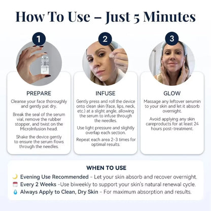 Collagen Anti-Wrinkle Essence Set -  Firming Pore-Cleaning Anti-Aging Skincare roller water gloss facial mask easy to absorbed