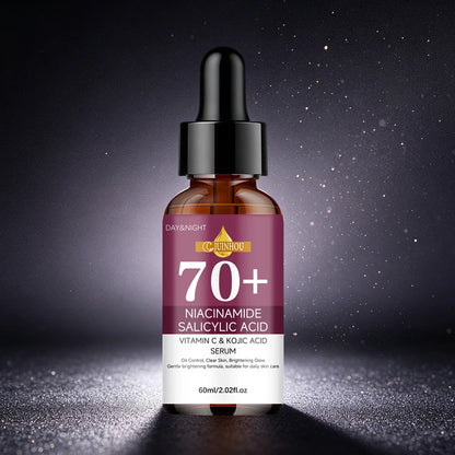 JUINHOU Niacinamide Hyaluronic Acid Face Serum Firms Deeply Hydrates Brightens Skin Improves Skin Elasticity for All Skin Types