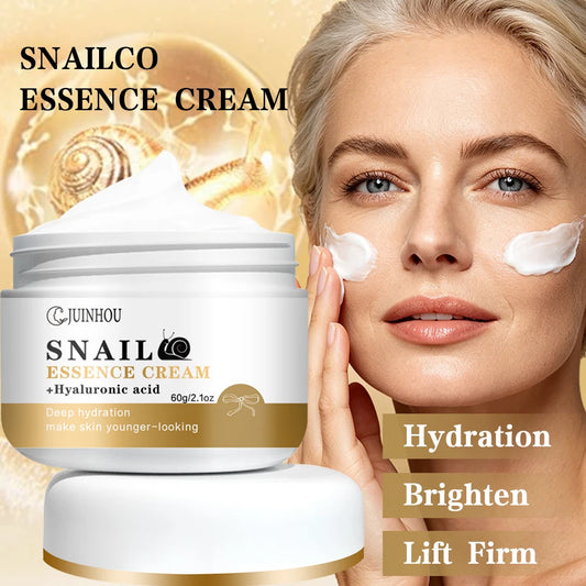 JUINHOU Snail Anti-aging Skincare Face Cream Make Skin Younger-looking Deep Hydration Skin Care Brighten skin Daily Use