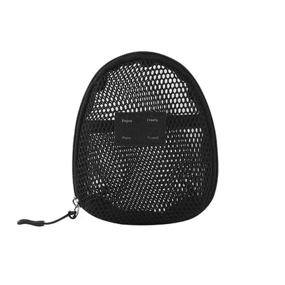 Casual Nylon Cosmetic Bag With Zipper Hand-held Mesh Makeup Bags Multipurpose Mesh Storage Pouch Women