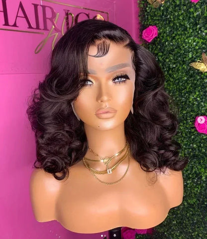13x4 Body Wave Lace Front Wig Human Hair PrePlucked Brazilian Hair Lace Frontal Wigs For Women Lace Closure Wig