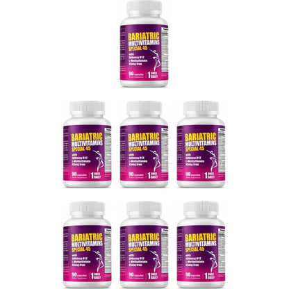 Bariatric Multivitamins Capsules, Support Nutrient Replenishment & Daily Energy for Bariatric Users, Iron Complex 90 Capsules