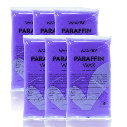 WAXKISS 1200g Paraffin Wax Refill for Paraffin Wax Bath Machine Moisturizing and Skin Softening Hand and Foot Care Wax New Formula for Long-Lasting Warmth Gentle Paraffin Wax Treatment for Smooth and Soft Skin Ideal for Home