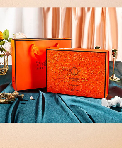 Orange Style Makeup Set Lipstick Mascara  Cosmetics Gift Set Kit Christmas New Year Gift Valentine's Day Gift