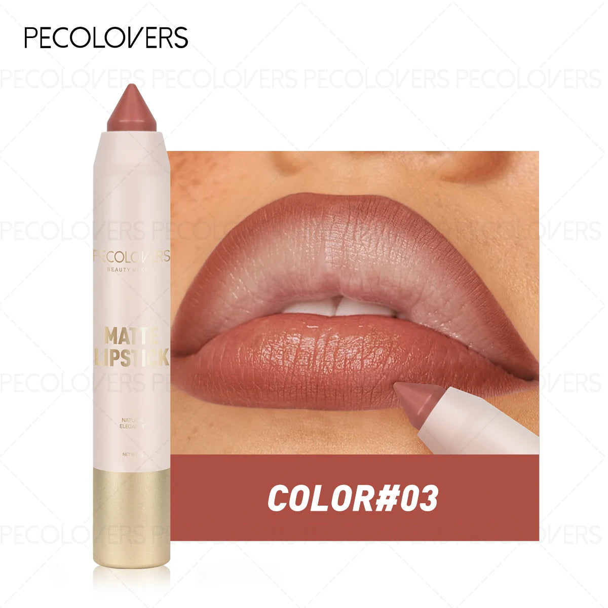 Lip Liner, Depicts Lip Contours, Plumps Lips, Suitable for A Variety of Makeup Looks, Waterproof, Lip Cosmetics