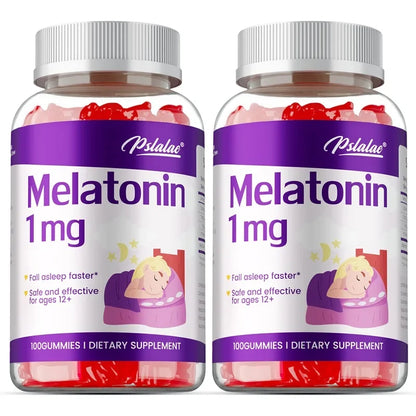 Melatonin Gummies 1mg - Children's Sleep Aids, Relieves Stress, Improves Insomnia, Improves Sleep Quality and Deeper Sleep