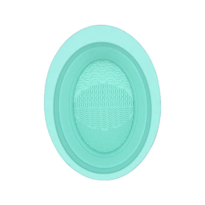 New Silicone Eye Shadow Brush Cleaning Colorful Scrubber Cleaner Sponge Remover Box Tools Makeup Brush Color Foundation