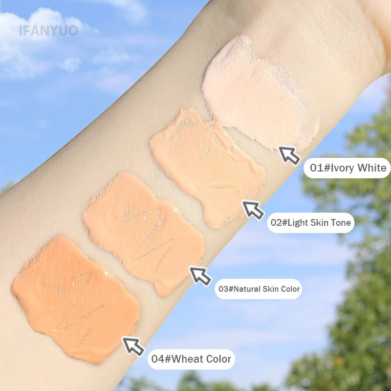 4 Colors BB Cream Isolation Cream Liquid Foundation Moisturizing Oil Control Long Lasting Makeup Waterproof Natural Face Primer