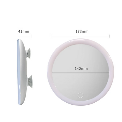Best 10X Magnifying Mirror with Light Makeup Mirror with Lights Compact LED Magnified Mirror for Bathroom, Bedroom, Hotel