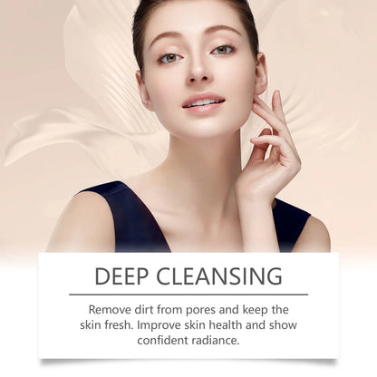 Oceaura Papaya Facial Cleanser Exfoliating Oil Control Deep Cleaning Pore Shrinking Blackhead Remover Dirt Brightening Face Wash