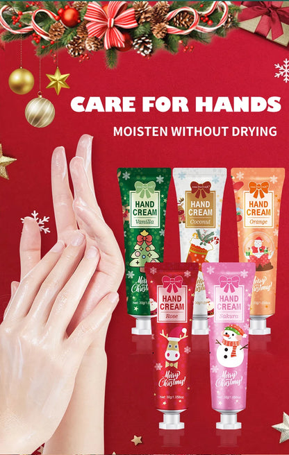 20-piece Hand Cream Gift Box, Light texture with great hydration, suitable for home and travel, wonderful holiday gift