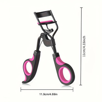 Eyelash Curler with Pads, Lash Curler with 5 Extra Replacement Pads Achieve Perfect Curls in 5 Seconds lash lift kit Curved