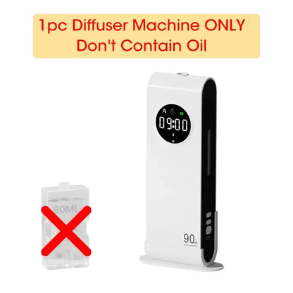 Wireless Aromatherapy Diffuser Air Freshener Purifier with Night Light Essential Oil Perfume for Living Room Deodorizer