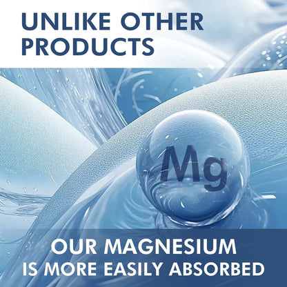 Highly Absorbable Magnesium - Supports Bone Density and Muscle Relaxation, Promotes Healthy SleepSupplements