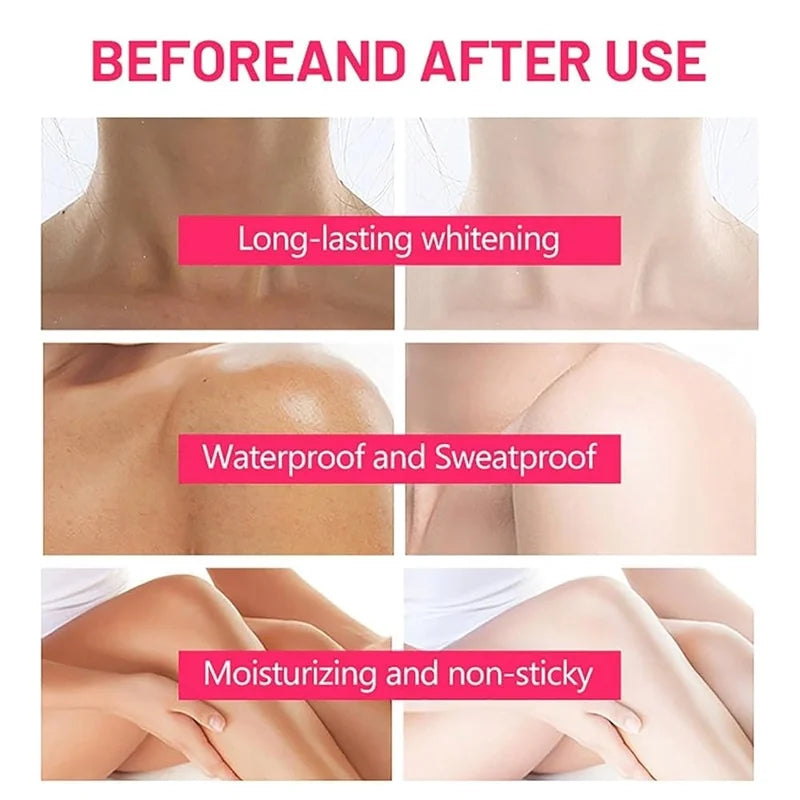 Niacinamide Body Whitening Cream For Underarm Bleaching Armpit Lightening Intimate Area  Moisturizer Korean Skin Care Product