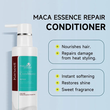 Karseell Volume Shampoo and Conditioner 2pcs Set, Lightweight for Fine Hair, Adding Volume to Flat Hair, Dermatologically Tested