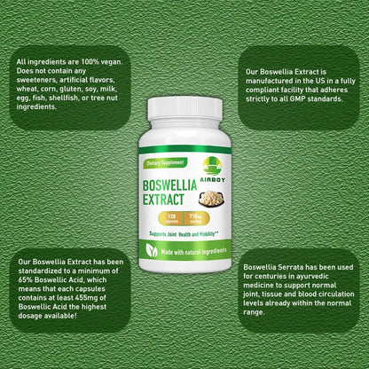 Boswellia Extract - Joint Support, Bone Health, Joint Support for Mobility and FlexibilitySupplements