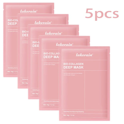 Collagen Face Mask Shrink Pores Deep Hydrating Overnight Mask Moisturizing Refreshing Brightening Face Skin Care Masks
