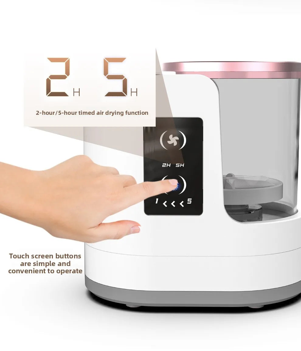 Automatic Rotating Makeup Brush Cleaner Machine Fast Drying Electric  Rubber Collar Cosmetic Clean Tools