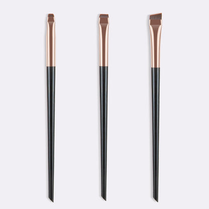 Eyeliner Brush Brow Tint Brushes Eyebrow Brushes Set Fine Angled Point Angled Slanted Tinting Ultra Thin Flat Makeup Premium Eye