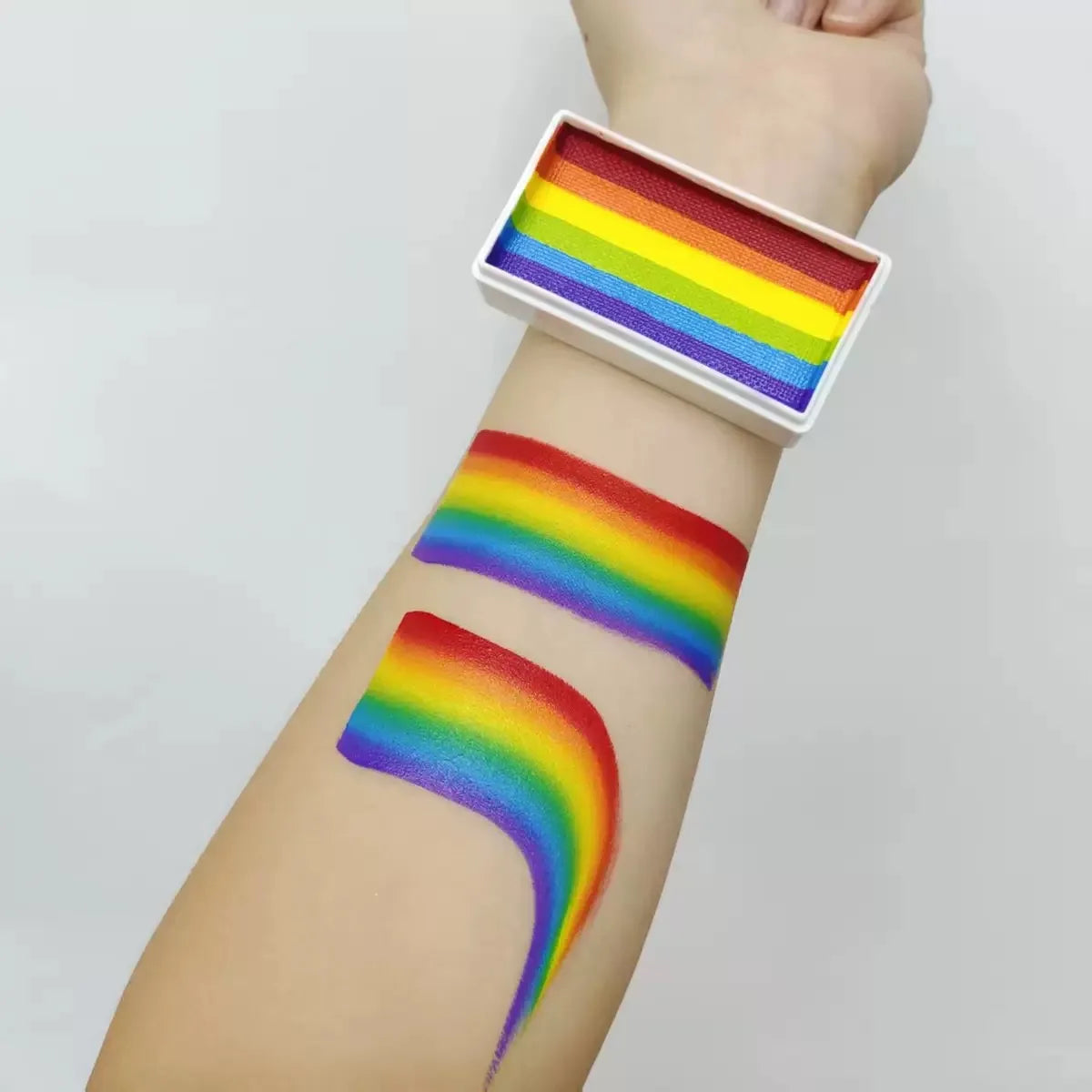 30g Water Based Rainbow Split Cake Face Painting Makeup Pastel UV Aqua Eyeliner for Body Art Party Halloween Christmas