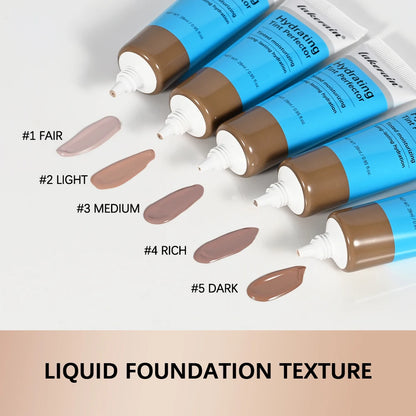 Strong Coverage Tinted Hydrator Cream Lightweight Concealer Even Skin Tone Semi-matte Finish Natural Moisturizes Face Cosmetics