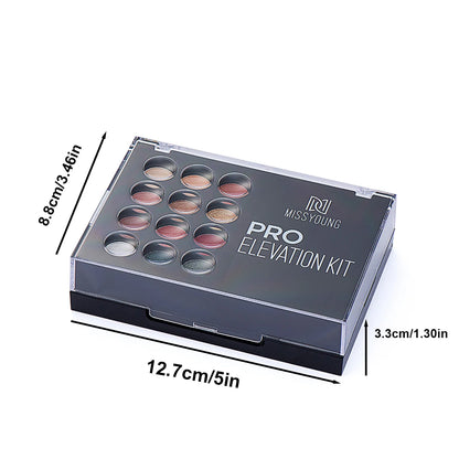 Professional Makeup Kit for Women Full Kit with Mirror, Multi-Functional Makeup Box, Eyeshadow, Blush, Lipstick All in One, Fits The Makeup Well Without Smudging Or Fading, Gifts for Wedding Season And Halloween