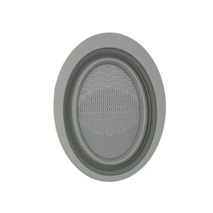 1Pcs Silicone Makeup Brush Washing Bowl Cleaning Box Sponge Powder Puff Washer Beauty Egg Drying Storage Makeup ToolArtifact