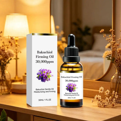 Natural Bakuchiol Facial Oil Deep Nourishing Elasticity Repair Skin Serum Hydrating Brightening Anti Wrinkle Skin Care 30ml