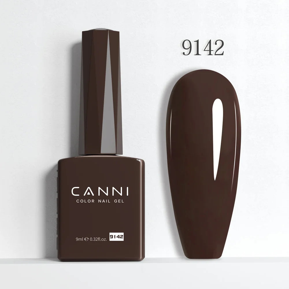 CANNI Gel Nail Polish TPO/HEMA FREE Gorgeous Christmas Red Color Winter Nails Full Coverage Soak Off UV LED Semi Permanent Gel