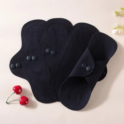 Gasket Washable Menstrual Cloth Pads Seamless Reusable Sanitary Napkin Soft Pure Cotton Nursing Pad for Women Adult Elderly