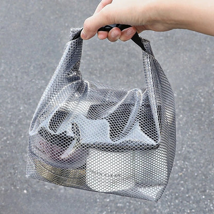 Waterproof Cosmetic Storage Bag with Buckle Portable Swimwear Organizer for Fitness Travel Swimming Drifting Outdoor Sports