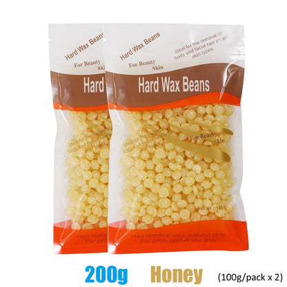 50g/200g/500g Hard Wax Beans for Hair Removal Body European Brazilian Pearl for Wax Warmer Waxing Beans for Wax Heater Machine