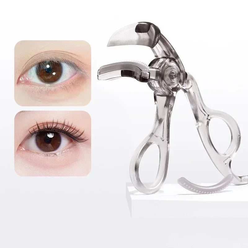 Dual-Type Eyelash Curler Waterproof Natural Curl Wide Partial Clip Long-Lasting Eye Makeup Tool Professional Eye Makeup Tool