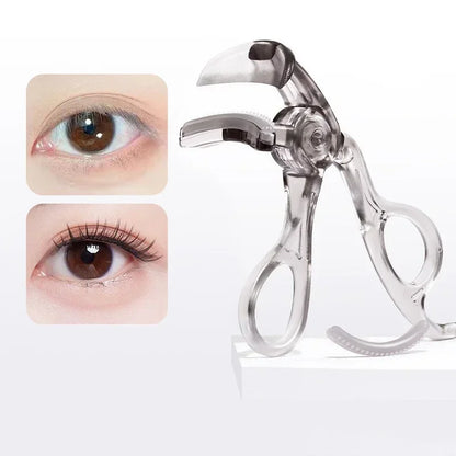 Dual-Type Eyelash Curler Waterproof Natural Curl Wide Partial Clip Long-Lasting Eye Makeup Tool Professional Eye Makeup Tool