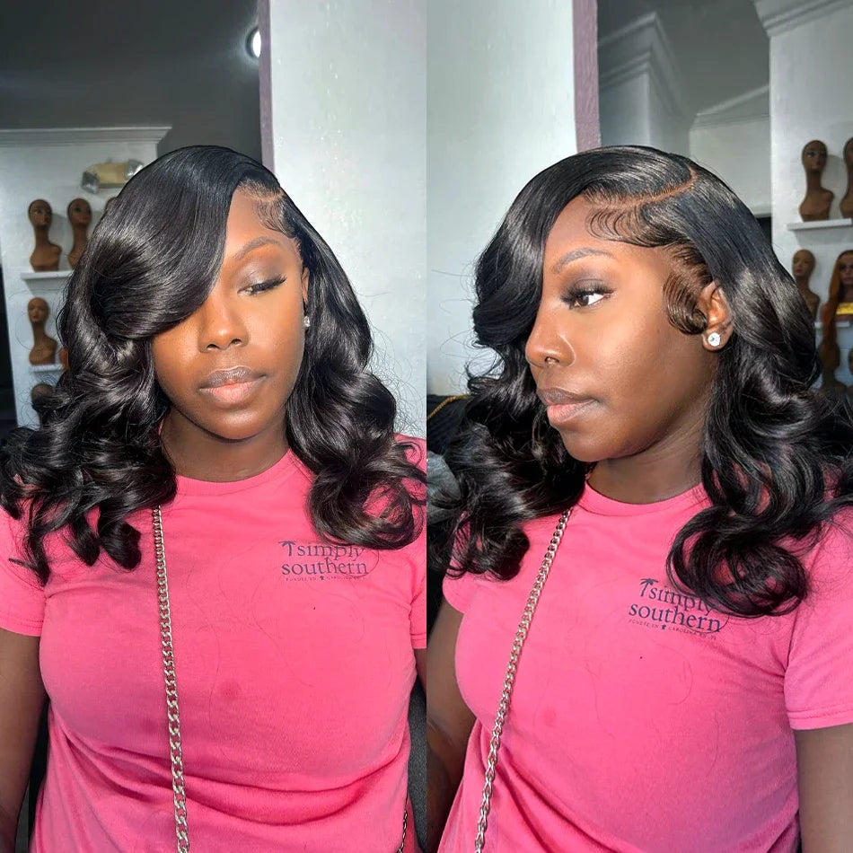 2026 13x4 Body Wave Lace Front Wig  PrePlucked BrazilianHair Lace Frontal Wigs For Women Lace Closure Wig
