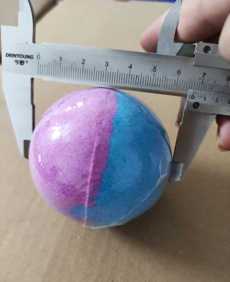 Blind Box Bracelet Bath Salts Fizzies, Surprise Toy Inside, Spa Body Soak Gift