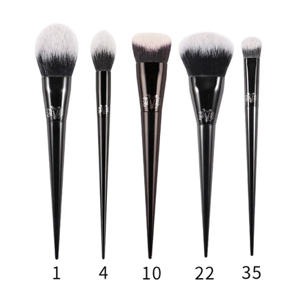 Kat Von D  Makeup Brush Set & Kit Foundation Blush Highlight Concealer Powder Sculpting Eyeshadow Brush KVD Brand Makeup Brush
