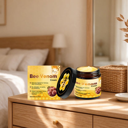 Bee Venom Skin Restoration Cream Lift Tightenes Sagging Fade Freckle Melanin Anti Cellulite Day & Night Body Massage Moisturizer