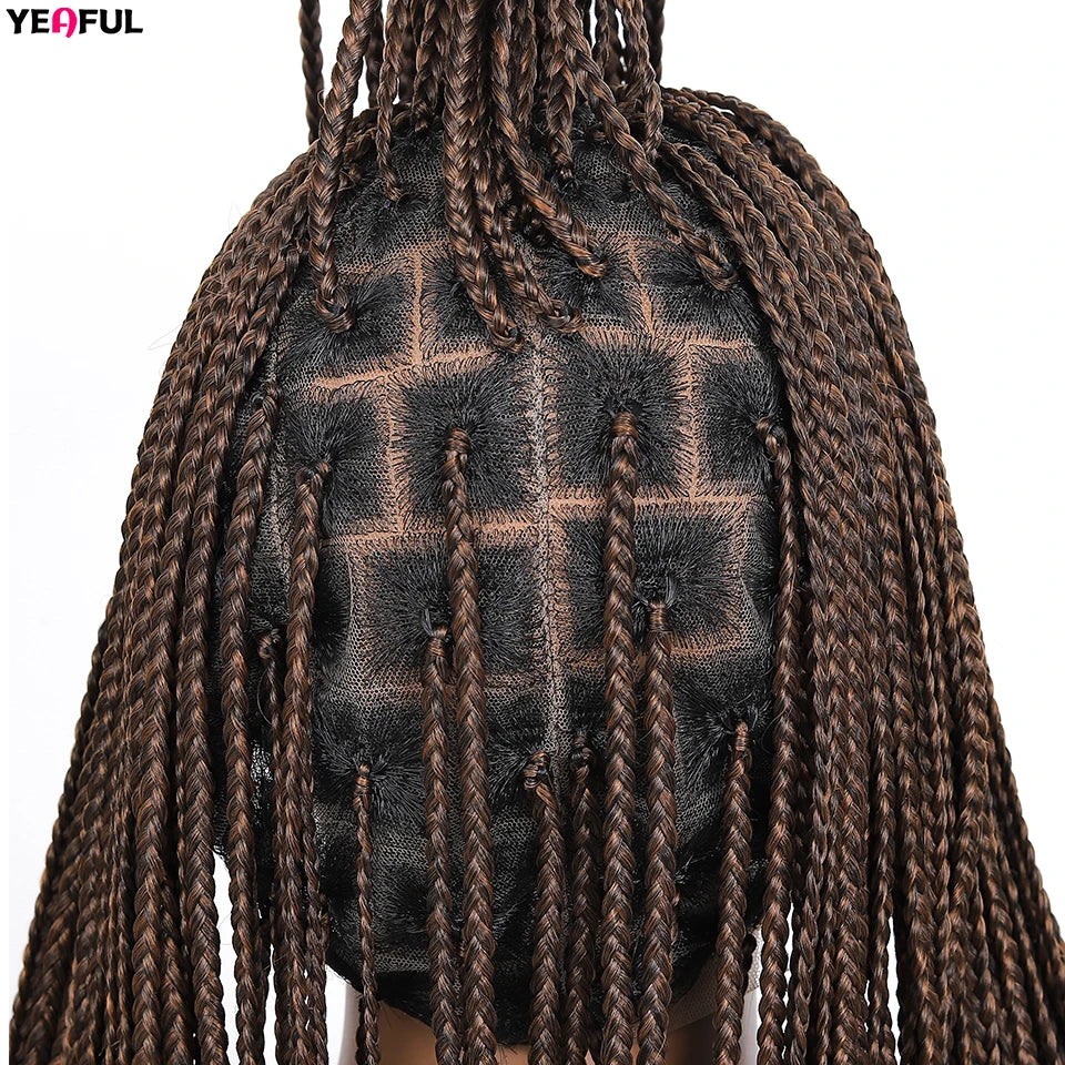 Braided Wigs Lace Front Synthetic Wig Bohemian Braided Wigs Boho Braids Wig Full Lace Braided Wigs Cheap Wigs On Sale Clearance