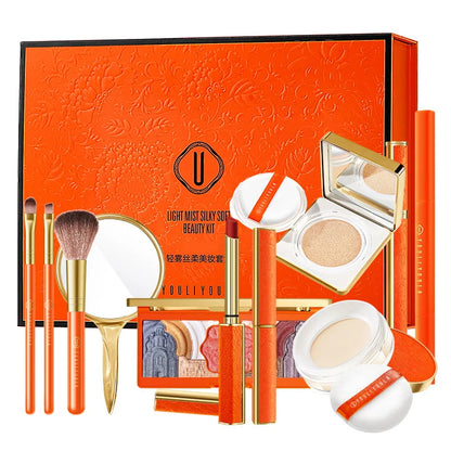 Orange Style Makeup Set Lipstick Mascara  Cosmetics Gift Set Kit Christmas New Year Gift Valentine's Day Gift