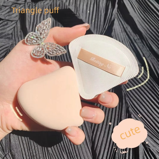 Dry Wet Usable Makeup Cosmetic Puff Sponge Cushion Puff for Foundation Powder Soft and Cute