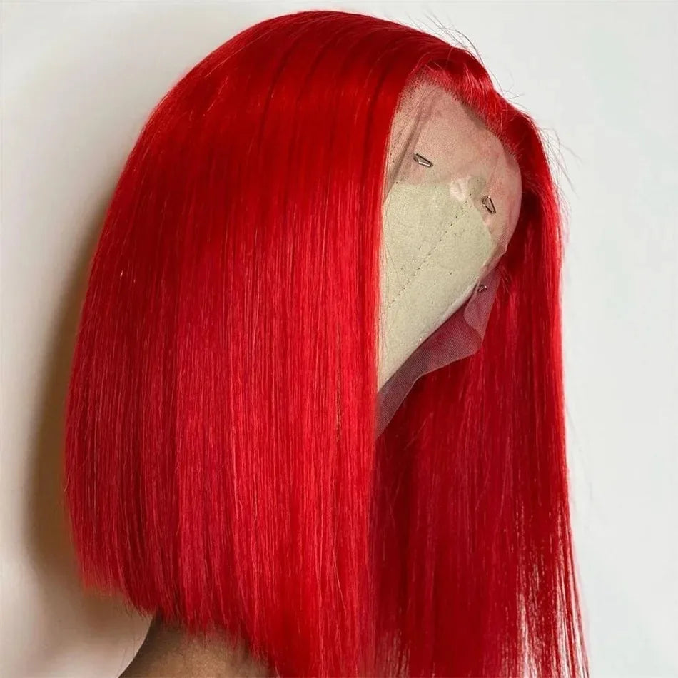 613 Blonde 13x4 Hd Lace Front Wig Layered Straight Natural Hairline Glueless Synthetic High Quality Cheap Lace Wig For Women