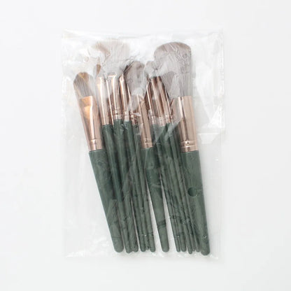 14‑Piece Makeup Brush Kit Professional Cosmetic Brushes Set for Eyeshadow Concealer Blush Multipurpose Beauty Tools