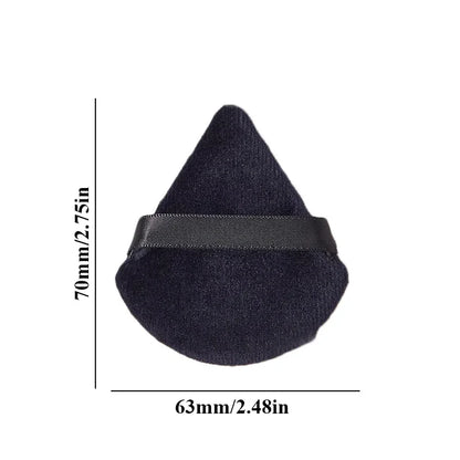Colorful Triangle Makeup Puff Cosmetic Powder Pufff Makeup Sponge Puff Dry Use Women Smooth Beauty Washable Face Makeup Tool New