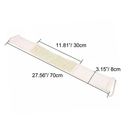1/2pcs Natural Soft Exfoliating Loofah Bath Shower Unisex Massage Spa Scrubber Sponge Back Strap Body Skin Health Cleaning Brush
