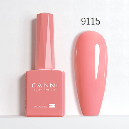 CANNI Gel Nail Polish TPO/HEMA FREE Gorgeous Christmas Red Color Winter Nails Full Coverage Soak Off UV LED Semi Permanent Gel