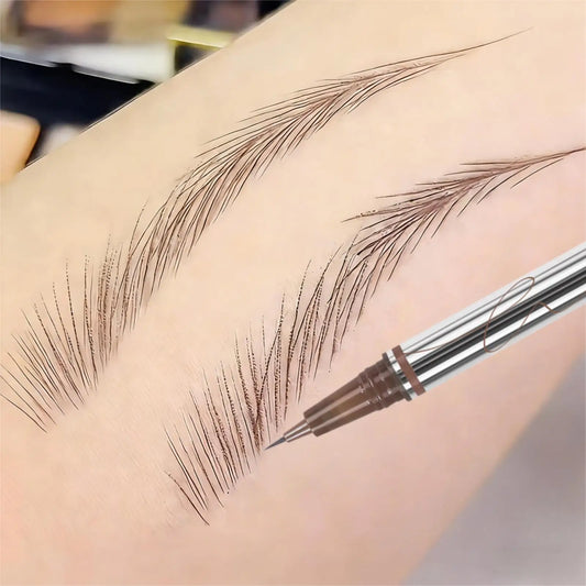 1PC Ultra-Fine Waterproof Eyebrow Pencil - Long-Lasting, Smudge-Proof, Natural Shaping for Beginners & Pros