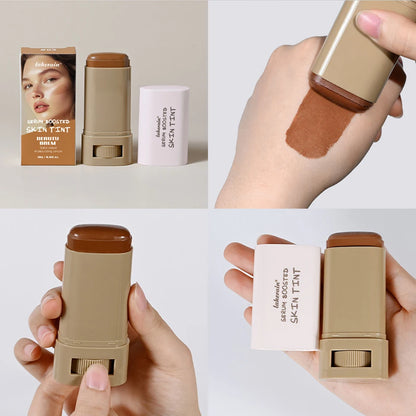Blur Magnet Primer & Eraser Foundation Stick Long Lasting Pore Minimizing Smooth Face Makeup Oil Control Matte Christmas Gift